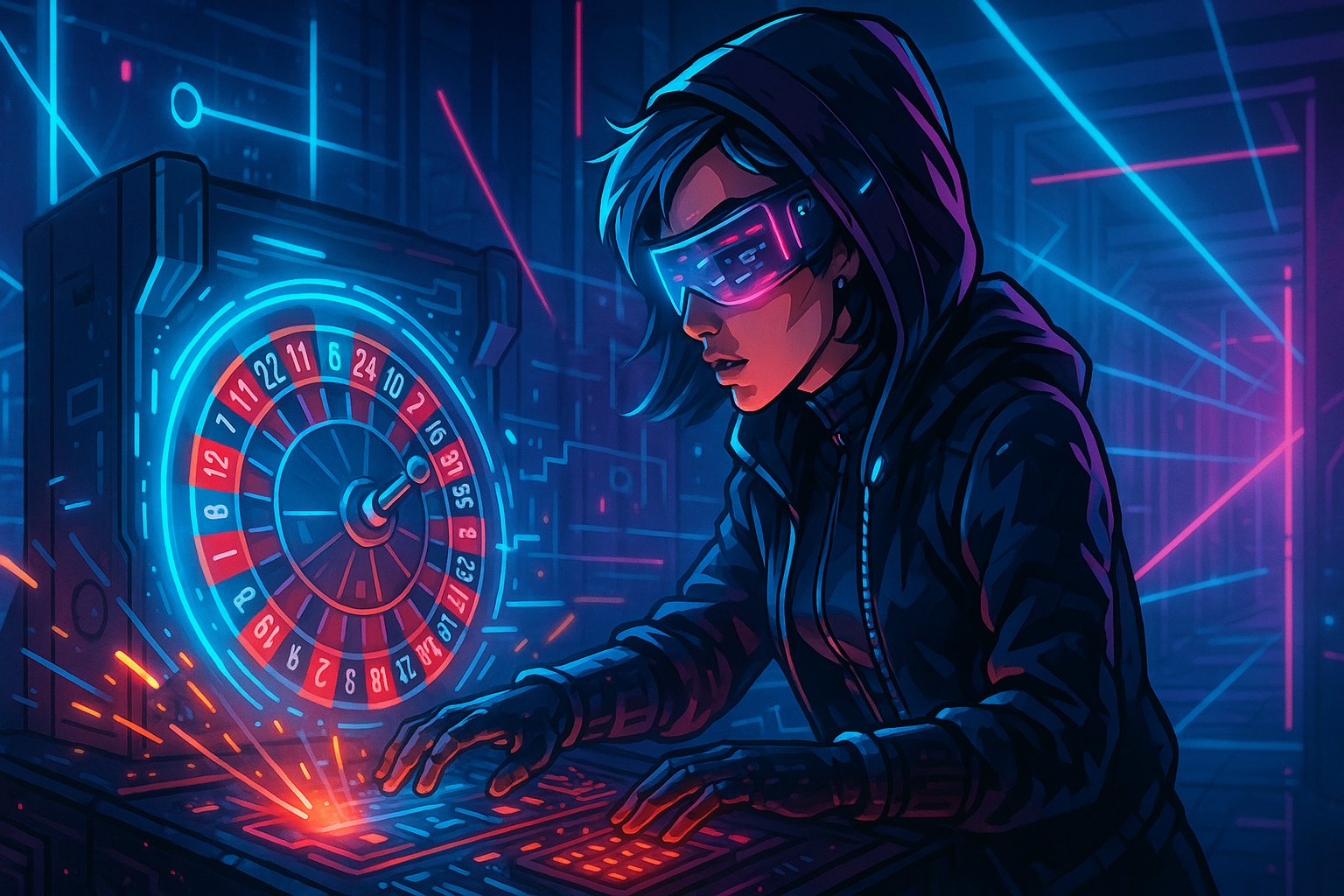 Antarmuka permainan Live Roulette di perangkat mobile